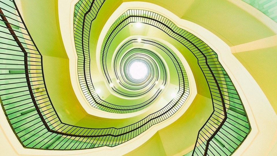 Lime Stairs by Shexbeer / Lamers